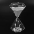 thumbnail image 4 of Reloj de arena gris Reloj de arena 15 minutos, innovador adorno de escritorio de reloj de arena en forma de diamante, para estudio Gadgets de cocina, regalo de Halloween, regalo de Halloween para ni?o Khall JY35475, 4 of 6