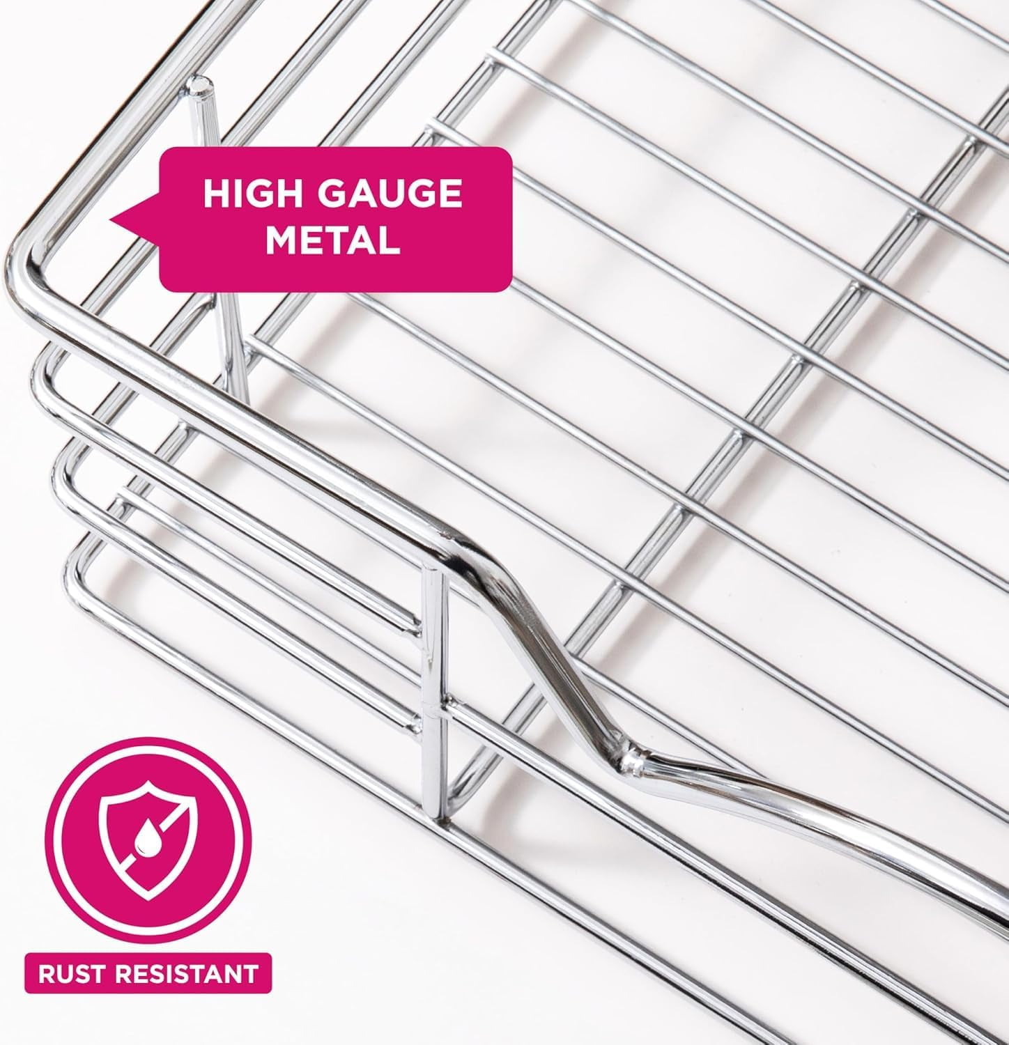 HOLDN' STORAGE Pull-Out Cabinet Organizer, Slide Out Drawer for Kitchen Cabinets & Pantry, Under Sink Storage, Heavy-Duty, 20"W x 21"D