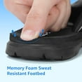 thumbnail image 4 of KIDS Sandals Flip Flops Beach Pool Summer Soft Home Bathroom Sandals All Black Size 3 Little Kid, 4 of 7