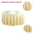 thumbnail image 4 of Nappe Jacquard Polyester Anti-Déversement pour Cuisine Salle à Manger Mariage Banquet Fête Usage de Table (Rond, 1.8m), 4 of 5