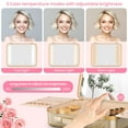 thumbnail image 2 of EasyinBeauty  Travel Makeup Case with Lighted Mirror - Gold, 2 of 7