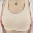 thumbnail image 2 of Padded T Shirt Bras for Women Women's Soft Cotton Bra Comfortable Breathable Thin Size Soft Cotton Underwear Underwire T-shirt Bra Padded Bralettes for Women Sexy, 2 of 4