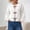 White womens long sleeve cardigan a1, variant on Womens Toggle Cardigan Sweater Open Front Drop Shoulder Cropped Knit Jacket with Ribbed Cuffs Fall Winter Casual Work Office Wear, Pink M