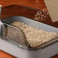 thumbnail image 5 of Easy Clean Cat Toilet Box with Scoop Semi Enclosed High Fence Open Top Kitty Litter Tray Durable Spacious Sandbox Pet Accessory, 5 of 9