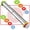 Red, variant on Rolling Pin and Pastry Baking Mat Set, Rolling Pins with Adjustable Thickness Rings, Stainless Steel Dough Roller for Baking Fondant, Pizza, Pie, Pastry, Pasta, Cookies (Red Mat)