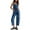 Blue, variant on Wyzesi Blue And White Jumpsuits for Women Women's Casual And Classic Gallus Shorts Romper Multi Pocket Denim Overalls Maternity Jumpsuit Shorts for Women Womens Jumpsuits Dressy