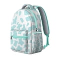 thumbnail image 2 of Buffalo Print Students Backpack Minimalist Rustic Farm Design with Abstract Animal Texture Vintage Country Style School Bag, 2 of 6