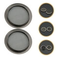 thumbnail image 4 of 2pcs Sound Hole Inserts Resonator Lids Guitar Sound Hole Covers Guitars Parts, 4 of 7