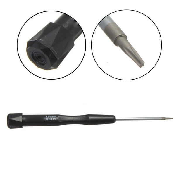 Lot De 2 Tournevis De Précision Aluminium 0.8mm – étoile Magnétique – Uxcell – Pour Réparation