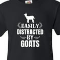 thumbnail image 4 of Inktastic Easily Distracted by Goats Youth T-Shirt, 4 of 5