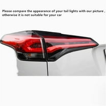 Furulu 2pcs Rear Tail Light Seal Gasket For Toyota RAV4 2016-2018
