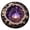 Purple,L, variant on 3D Halloween Magic Chamber Optical Illusion Round Rug Glowing Blue And Purple Room Pattern Floor Mat For Entryway Decor 31.5x31.5 Inch