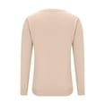 thumbnail image 6 of Cotton Sweaters for Women Button Down Cardigan Long Sleeve Crew Neck Soft Knit Blouses Casual Spring Fall Clothes (2XL, Beige), 6 of 7