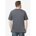 thumbnail image 2 of Boulder Creek By Kingsize Men's Big & Tall Heavyweight Jersey Crewneck T-Shirt, 2 of 5