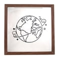 thumbnail image 3 of Elodie Shadow Box Frame Compact Keepsakes Box for Photo Storage Stamps Concert Stub 15cmx15cmx4.5cm, 3 of 8