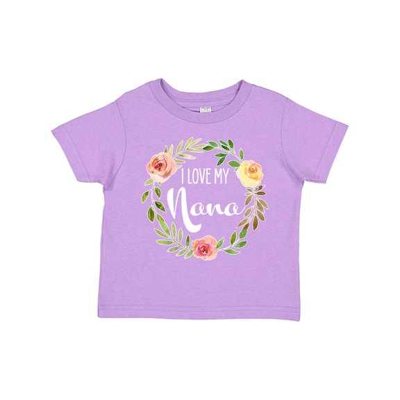 Inktastic I Love my Nana- flower circle Boys or Girls Toddler T-Shirt
