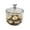 S, variant on Clear Sealed Jar with Bear Handle Airtight Lid Large Capacity Multi-functional Dry Goods Nuts Grain Cereal Seasoning Tea Leaf Container Storage Box