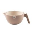 thumbnail image 1 of Fankiway 2 In 1 Vegetable and Fruit Cleaning Spinning Colander with Handle Draining Basket, Kitchen Colander, Kitchen Gadgets, Fruit and Vegetable Cleaning Gadgets Home Cleaning Supplies, 1 of 1