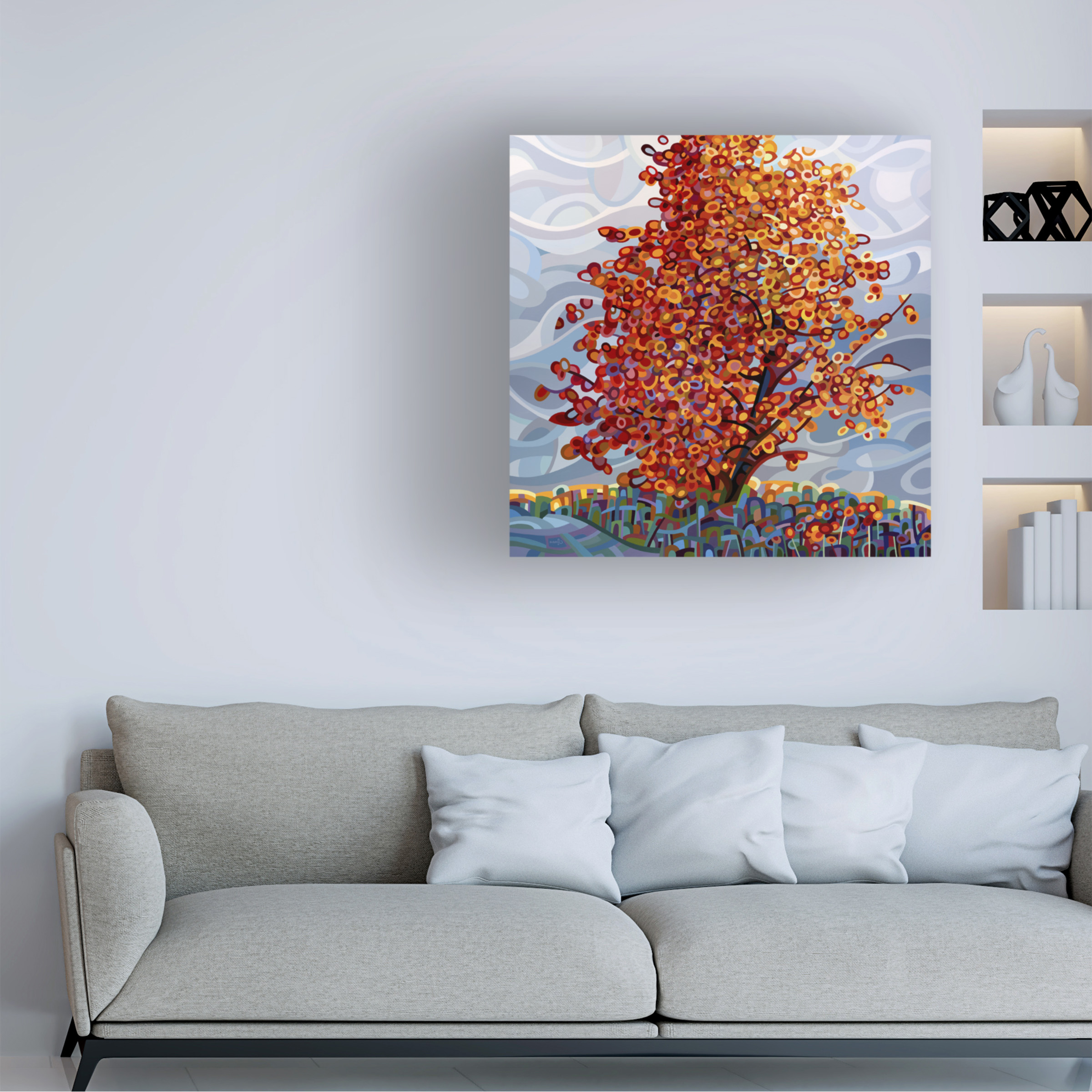 Trademark Fine Art "Stormlight" Canvas Art by Mandy Budan