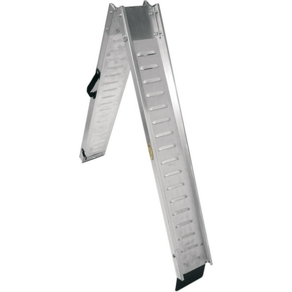 Motorsport Products Silver 7' Folding Aluminum V-Ramp