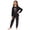 0#Black818, variant on Elegyee Girls Pajama Sets Bow Print Long Sleeve Top Pants PJ Set Sleepwear(3-14 Years)