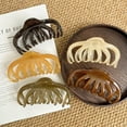 thumbnail image 5 of Eosunjian Large Octopus Hair Claw Women Thick Hair Back Head Shower Hair Clip Non-Slip Hair Accessories Hair Styling Tools (Black), 5 of 13