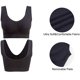 thumbnail image 5 of Paquete de 3 sujetadores deportivos sin costuras para mujer Sujetador de yoga sin aros con almohadillas removibles Fridja nalpqowj8537, 5 of 6