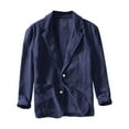 thumbnail image 3 of Womens Plus Size Blazer, Blazers for Women Business Casual Long Blazer Jackets Dressy Work Professional Office Outfits Lapel Pockets S-4XL, 3 of 3