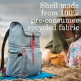 thumbnail image 6 of Coleman Now 18-Can Soft-Sided 31.86 qt Backpack Cooler, Gray and Red, 6 of 11