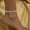 Silver, variant on Trendy beach rhinestone diamond-shaped anklet, fashionable rhinestone cross pendant foot accessory