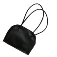 thumbnail image 3 of Bolso de viaje y compras para mujer, elegante, de color negro, con doble correa para debajo del brazo, 3 of 8