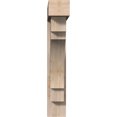 thumbnail image 2 of Ekena Millwork 7 1/2"W x 38"D x 44"H Merced Block Smooth Bracket w/ Offset Brace, Douglas Fir, 2 of 25