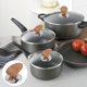thumbnail image 2 of ColoMX 2 uds perilla de tapa de olla utensilios de cocina perilla de madera tapa de olla manija de elevación manija de tapa de olla, 2 of 8