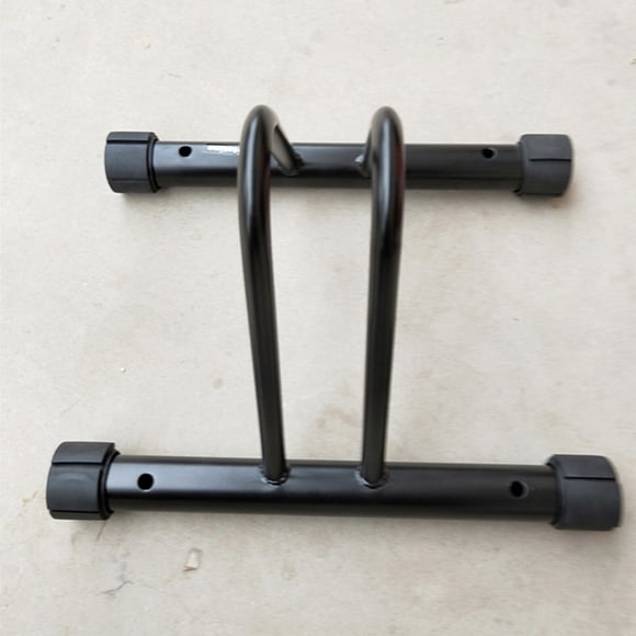 UPGRATOR Bike Parking Stand Parking Rack Black Steel for Room Organization and Secure Parking 1 Set