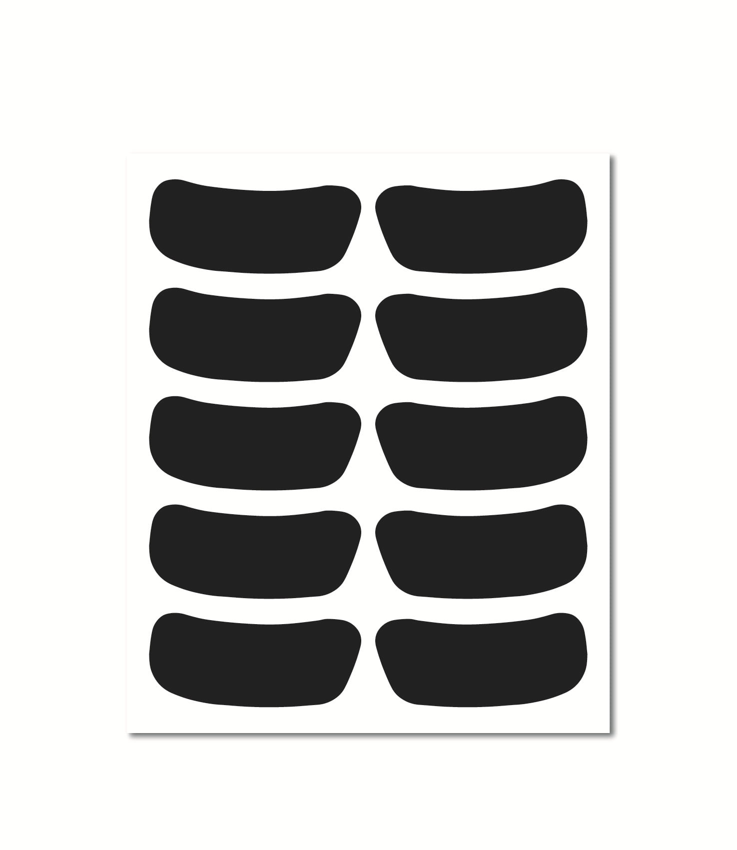 Eye Black Stickers for Kids Customizable Lettering Baseball and