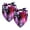 Multi-colored 3, variant on PhooArto Purple Tiger Head Dog Bandanas, 2 Pack Soft Washable Pet Scarf Triangle for Large Dogs Puppies and Cats