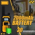 thumbnail image 4 of Walkie Talkie Retevis RB48 de largo alcance a prueba de agua IP67, paquete de 6, 4 of 9