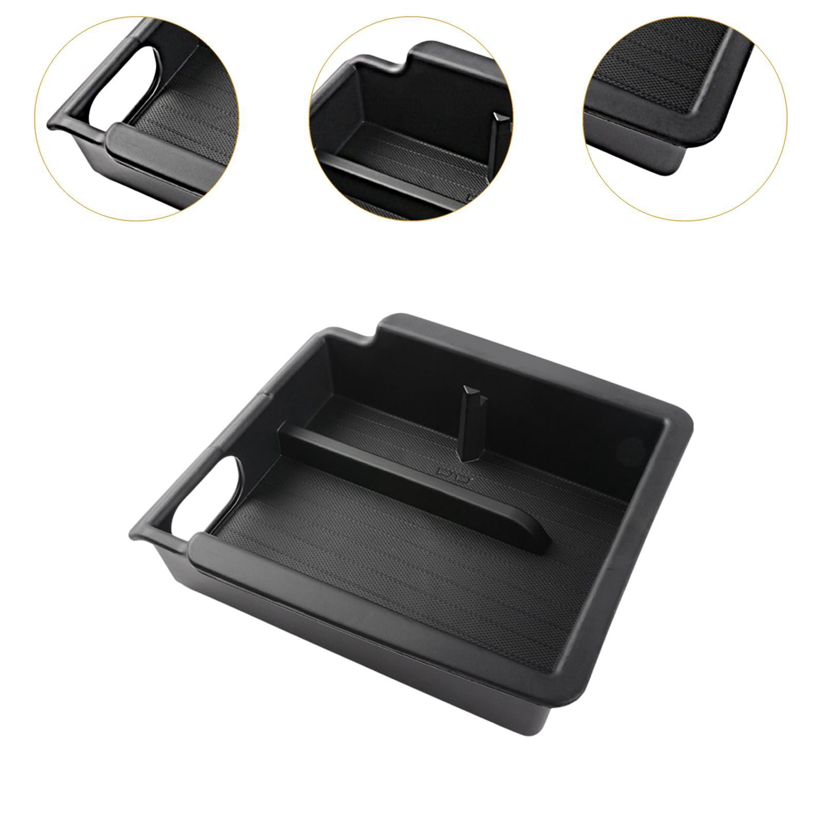 Nishiyuenyi Armrest Storage Box Tray Container Accessory 18.5x21x5cm for Model Y Saving Car