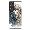 thumbnail image 1 of MUNDAZE Samsung Galaxy S22 Abstract Lion Sculpture Shockproof Clear Hybrid Protective Phone Case Cover, 1 of 6