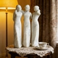 thumbnail image 4 of Hand-Painted Sisters Resin Figurine - Friendship Statue for Women, Perfect Sister Birthday Gifts & Friendship Day Presents, Decor for Desk Bedside Living Room (Three Sisters), 4 of 7