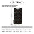 thumbnail image 4 of Pofeuu Red Poker Print Basketball Jersey, Shirts for Men Youth Basketball Jersey Crew Neck-Small, 4 of 6