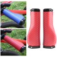 thumbnail image 3 of 2Pcs Universal Mountain Bike Handlebar Grips Bicycle Grips MTB Anti Long Red, 3 of 7