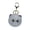 Grey, variant on Soft Cat Keychain Plush Stuffed Animal Charm – Cute Kitty Pendant for Backpack Purse or Keys Lightweight Gift for Kids and Adults