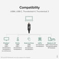 thumbnail image 5 of Plugable USB4 Cable with 240W Charging, 3.3 Feet (1M), USB-IF Certified, 5 of 8