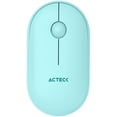 thumbnail image 1 of Mouse ACTECK OPTIMIZE EDGE MI460 Ultra Delgado 1600dpi 2 Botones Inalambrico USB 2.4 Ghz Tiffany verde, 1 of 5