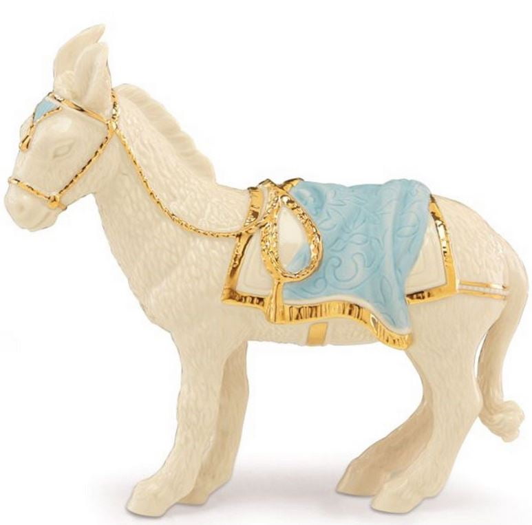 Lenox First Blessing Donkey Porcelain Christmas Nativity Figurine 841846 New