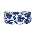 thumbnail image 2 of Yiaed Blue Ink Flowers Print Sports Headbands,Moisture Wicking Workout Headband, Sweatband Headbands for Running,Cycling for Women and Men, 2 of 8