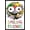 Black Framed Version, variant on Smiling Friends (2020) - Wild Cast Collage Wall Poster, 22.375" x 34" Framed