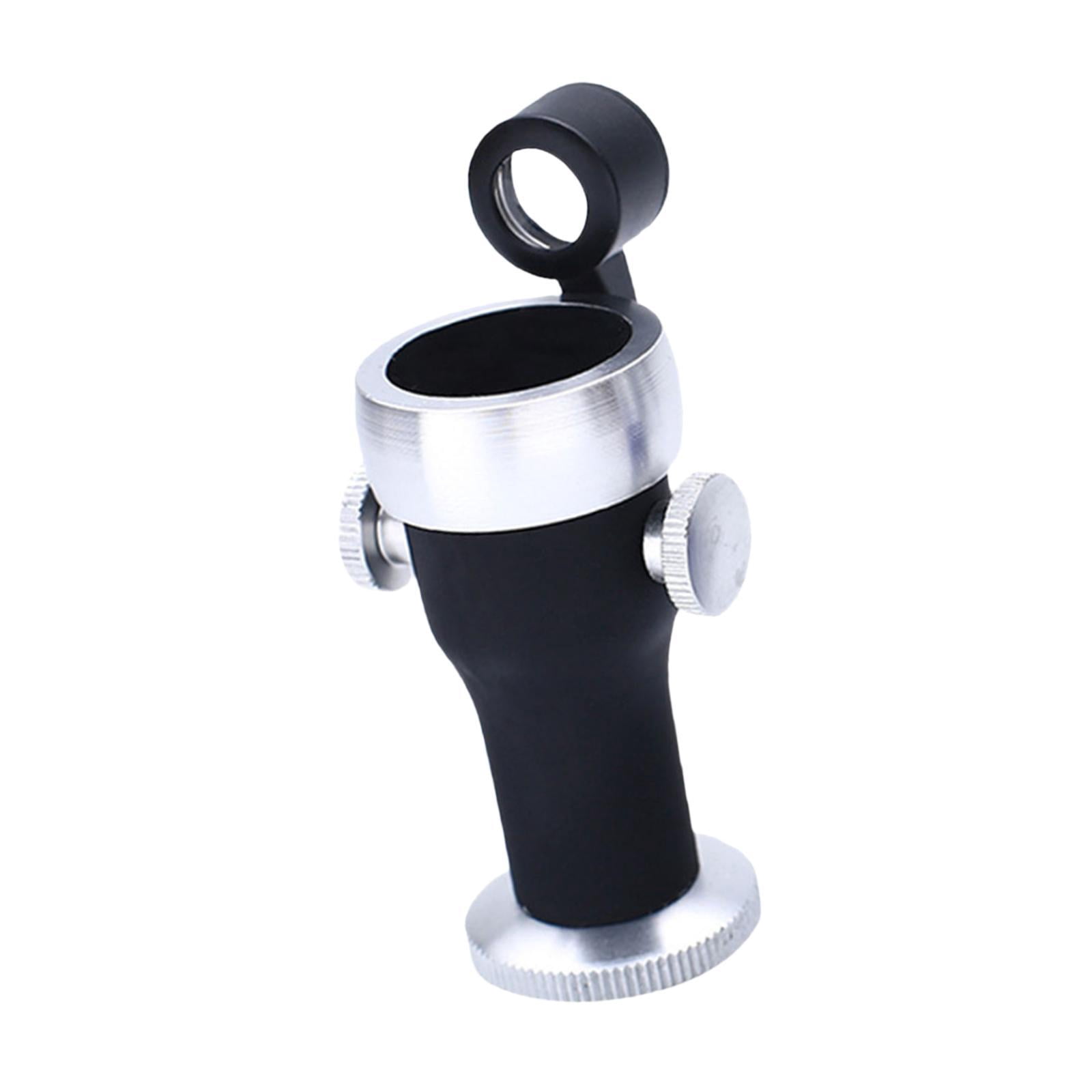 Milageto Diamond Inscription Viewer Stable Diamond Magnifying for Jewelry Stores Home Black