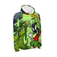 thumbnail image 3 of Looney Tunes Marvin The Martian Mens 2 Piece Tracksuit Athletic Sweatsuits Sets Hooded Sweatshirt And Jogger Sweatpants Clothing Sets, 3 of 8